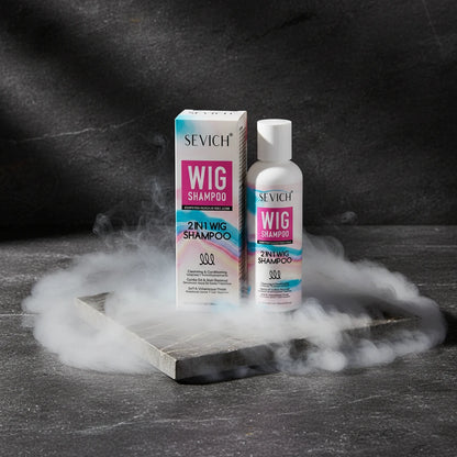 SEVICH 2-in-1 Wig Shampoo 100ml – Șampon & Balsam pentru Peruci Naturale & Sintetice | Curățare Profundă & Luciu | CPNP