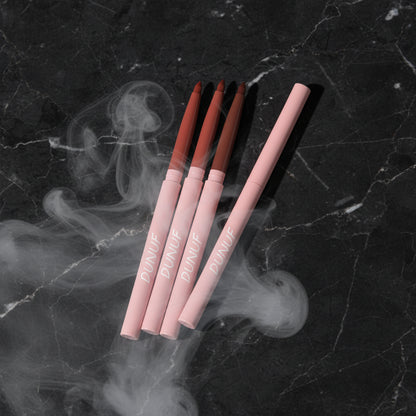 6pcs Lip Liner Pen Set Long-Lasting, Waterproof Sweatproof, Easy Coloring Non-fading Color Rendering Lip Gloss Set Beauty Makeup
