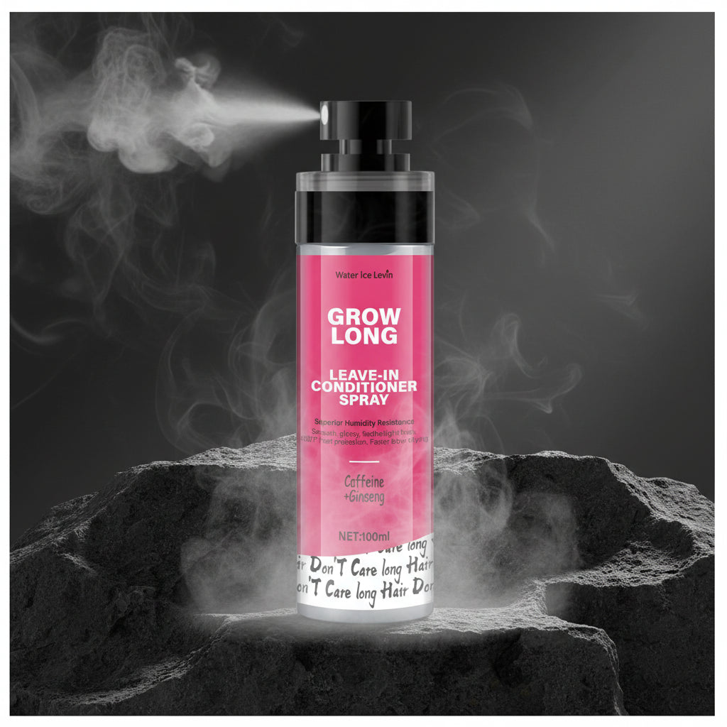 Water Ice Levin Spray Leave-In cu Biotină, Cafeina & Ginseng