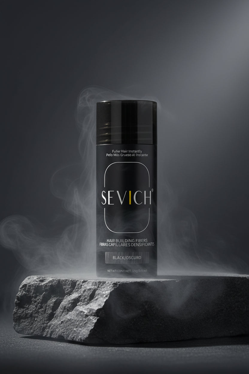 SEVICH Hair Building Fibers – Pudra Densificare Păr în 5 Secunde | 10 Nuanțe | 25g/100g | CPNP