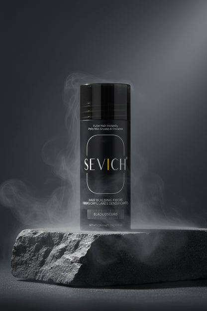 SEVICH Hair Building Fibers – Pudra Densificare Păr în 5 Secunde | 10 Nuanțe | 25g/100g | CPNP