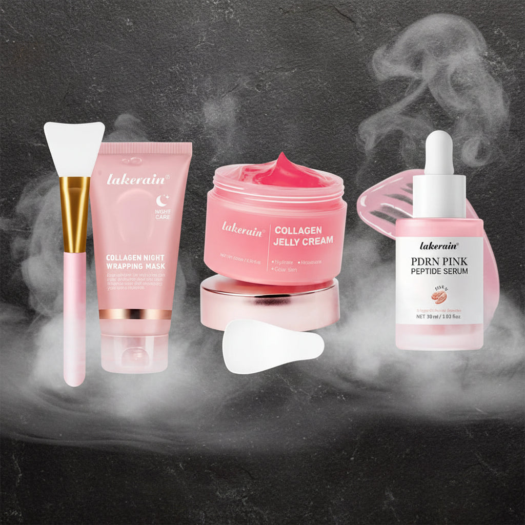 Mască Peel-Off Colagen Nocturnă cu Acid Hialuronic & Ceramide