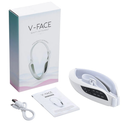 EMS V-Face Lifting Device – Electric Facial Massager for Firming Skin