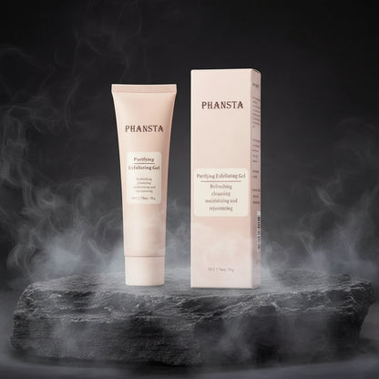 EELHOE Face Exfoliating Gel 40g/50g – Exfoliere Blândă, Curățare Profundă Pori & Oil-Control | Ten Neted & Luminos