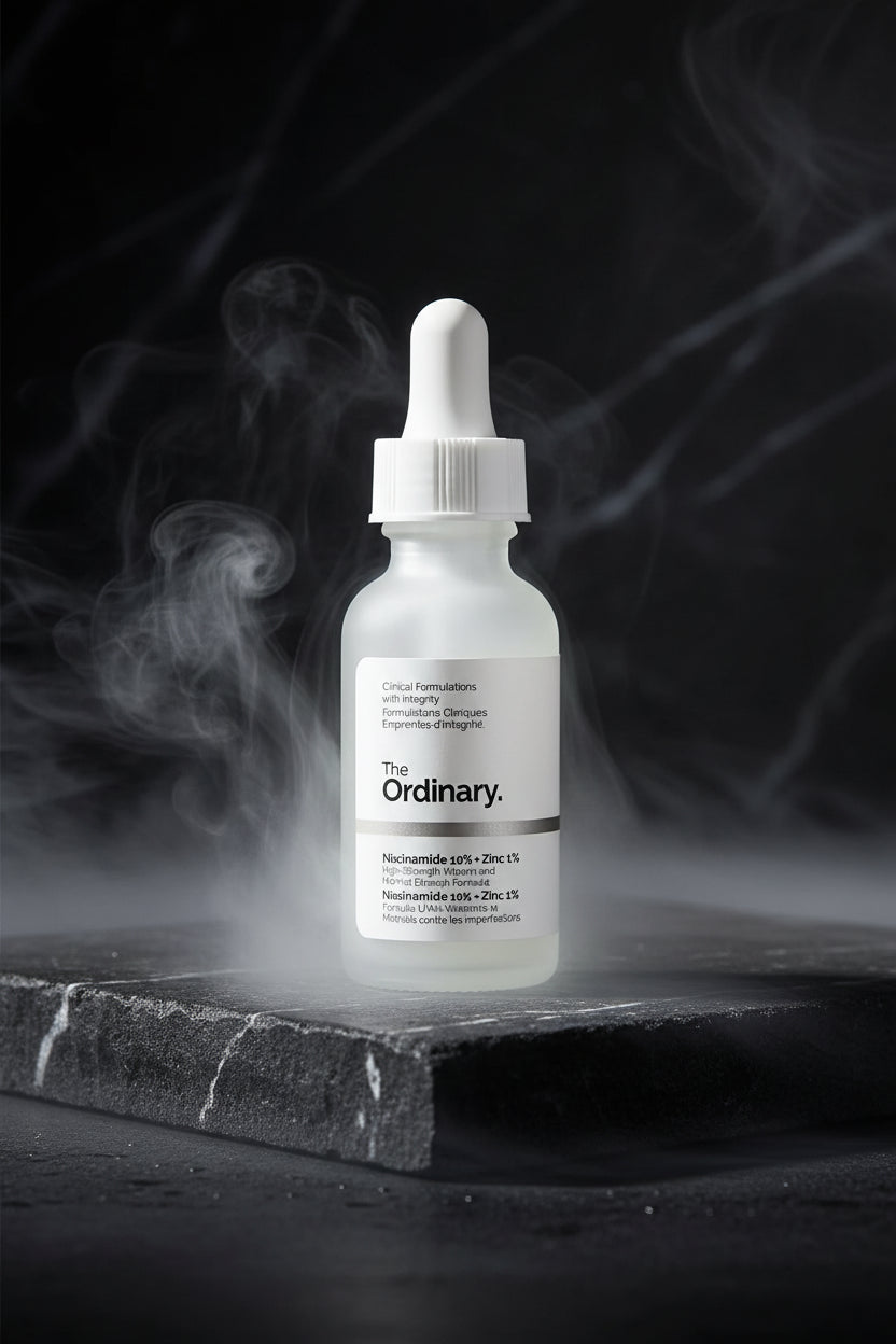 The Ordinary Niacinamide 10% + Zinc 1% Ser 30ml – Luminozitate, Oil-Control & Pori Minimizați | Rezultate în 3 Zile | Unisex