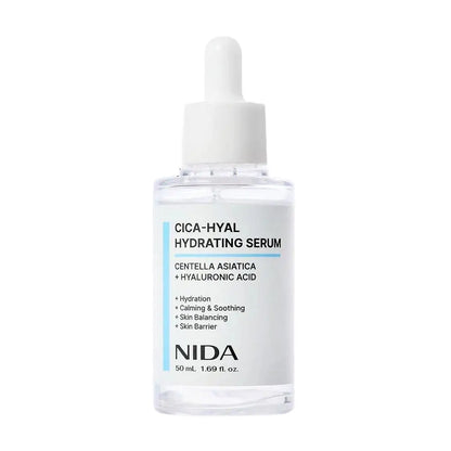 NIDA Moisturizing Cream 50ml – Cremă Hidratantă cu Extract Centella Asiatica | Anti-Rid, Fermitate & Calmare | Fără Alcool | Unisex