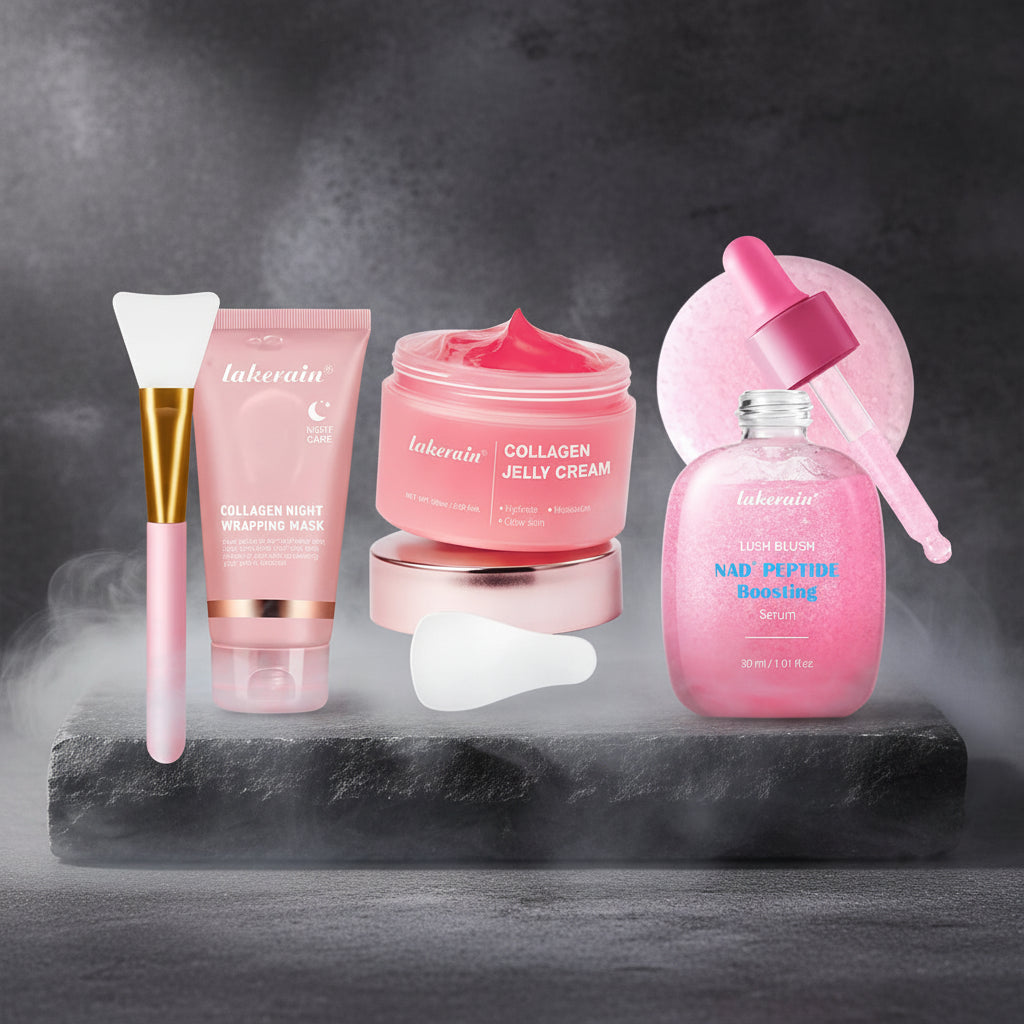 Mască Peel-Off Colagen Nocturnă cu Acid Hialuronic & Ceramide