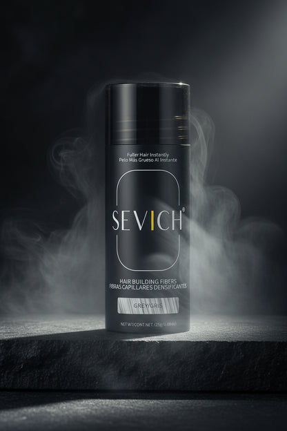 SEVICH Hair Building Fibers – Pudra Densificare Păr în 5 Secunde | 10 Nuanțe | 25g/100g | CPNP