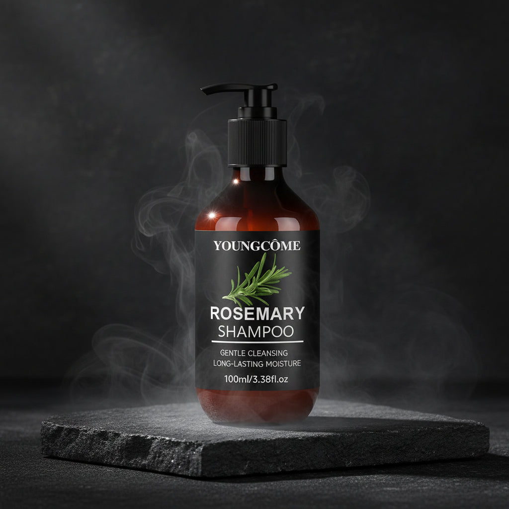 YOUNGCOME Rosemary Hair Care Kit 4in1 – Mask + Șampon + Balsam + Ulei cu Biotină | Anti-Cădere & Creștere | CPNP