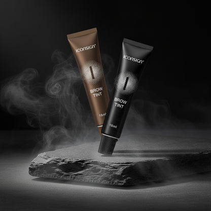 Kit Vopsea Sprâncene & Gene Henna Waterproof – Tint Permanent de Lungă Durată | Cremă & Gel