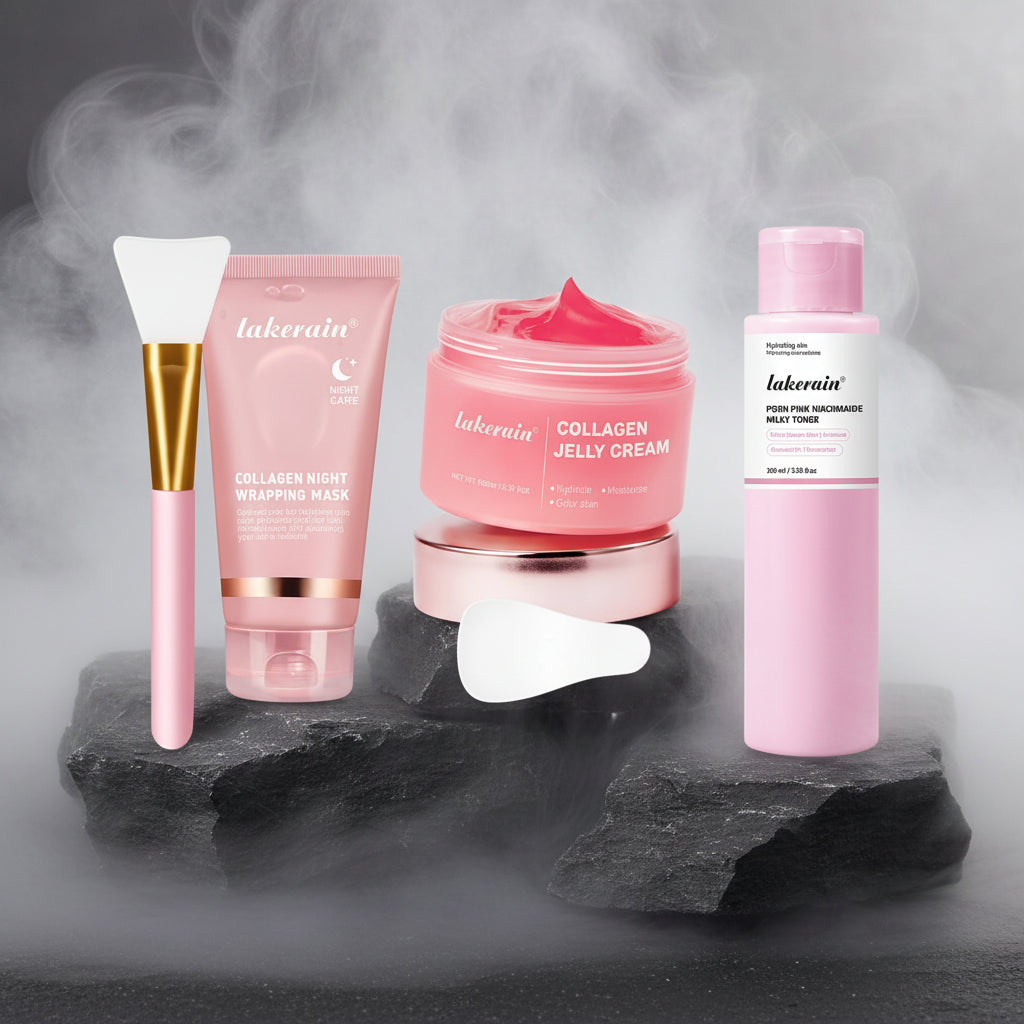 Mască Peel-Off Colagen Nocturnă cu Acid Hialuronic & Ceramide