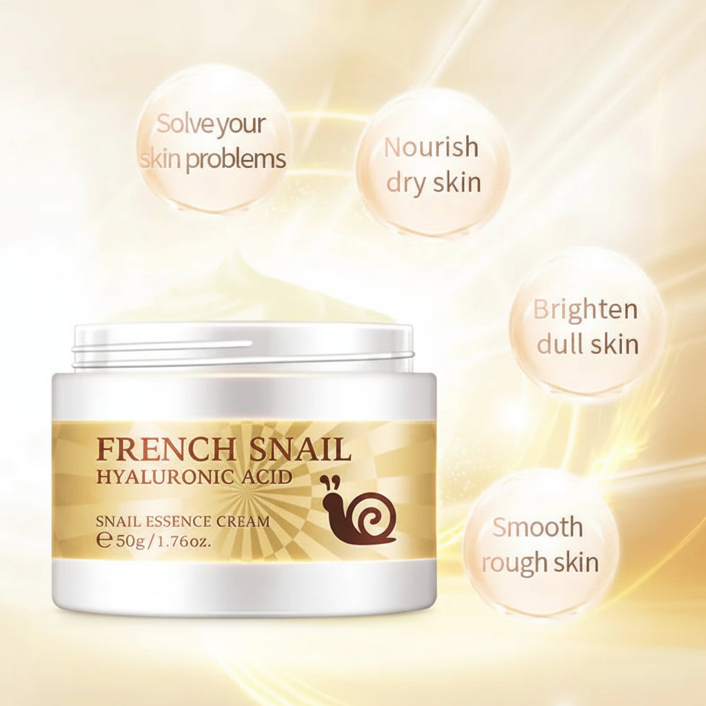 LAIKOU Cremă Facială cu Melc, Acid Hialuronic & Colagen