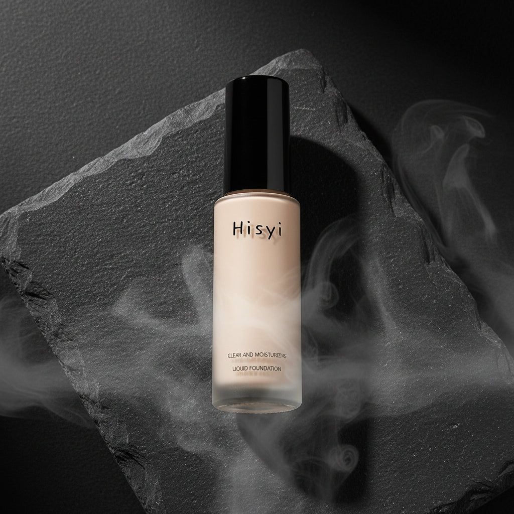 HISYI Fond de Ten Lichid 30ml – Acoperire Completă, Waterproof & Luminozitate | Oil-Control | CPNP