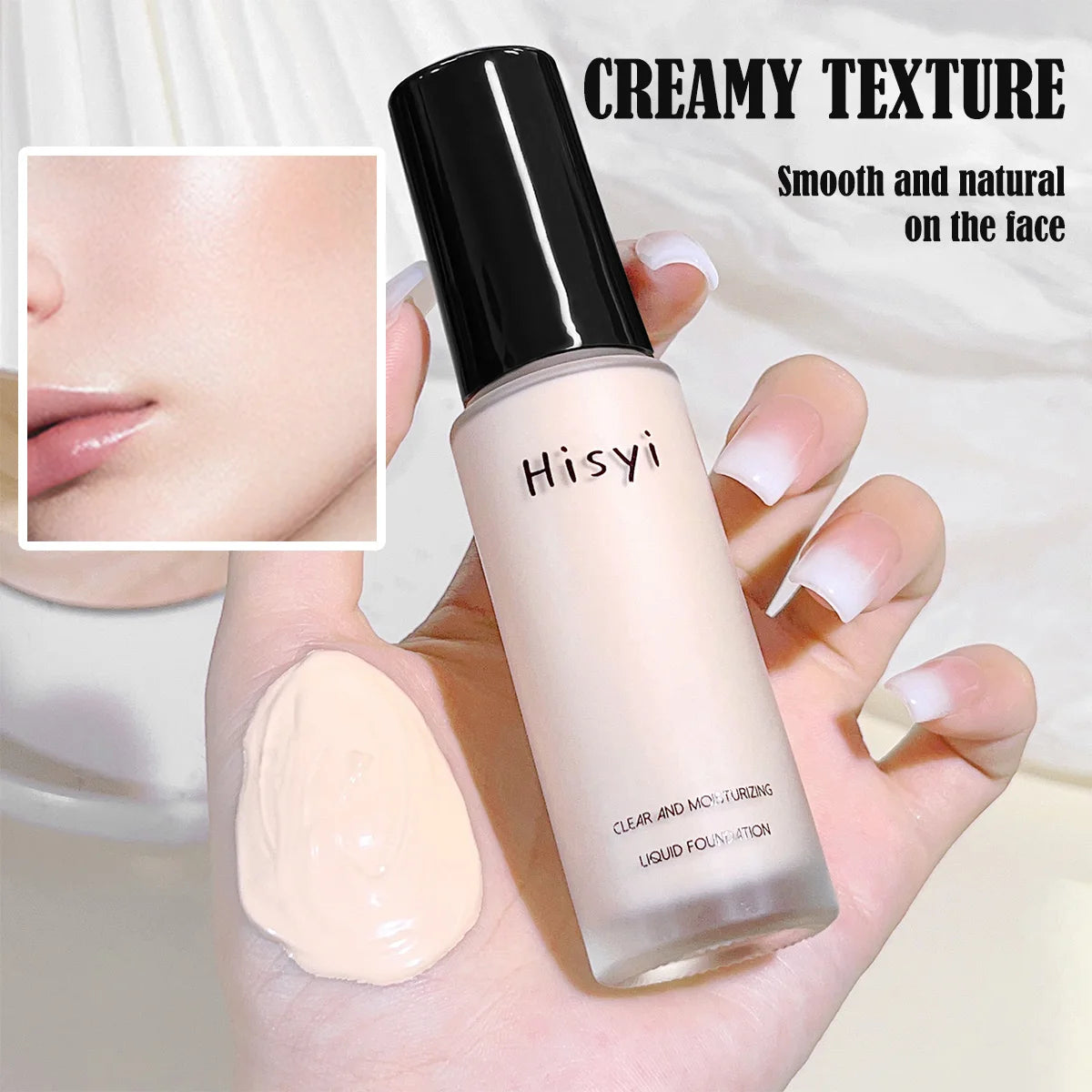 HISYI Fond de Ten Hidratant & Waterproof