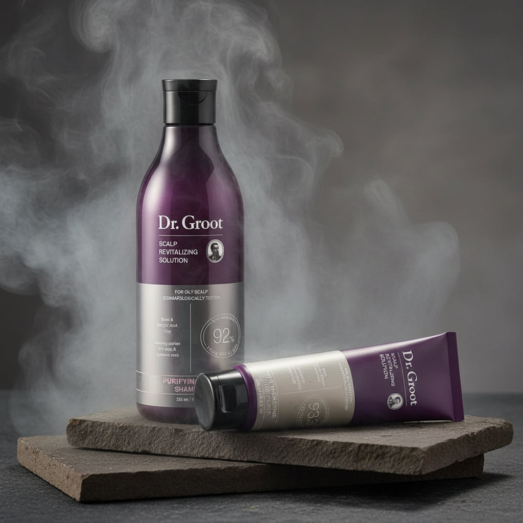 Dr.Groot Anti-Hair Loss Șampon & Balsam Set – Anti-Cădere, Anti-Mătreață & Hidratare | 385ml + 250ml