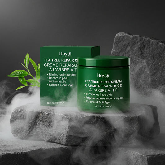 HOYGI Multi-Action Soothing Cream Set 6in1 – Tea Tree, Centella, Ceramide & Aloe Vera | Ten Sensibil & Gras | CPNP