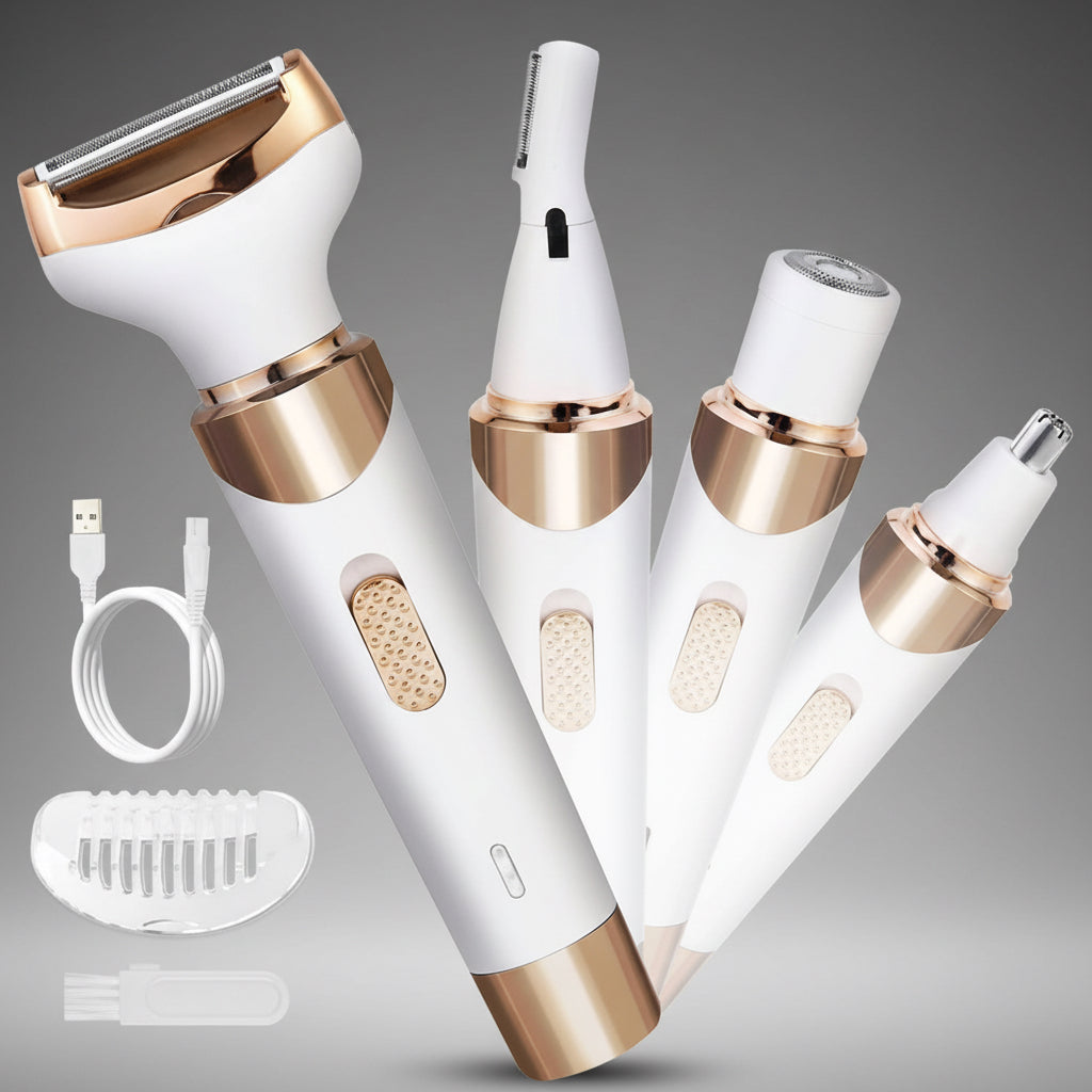 Women’s Electric Body Epilator – Bikini Trimmer & Facial Hair Remover