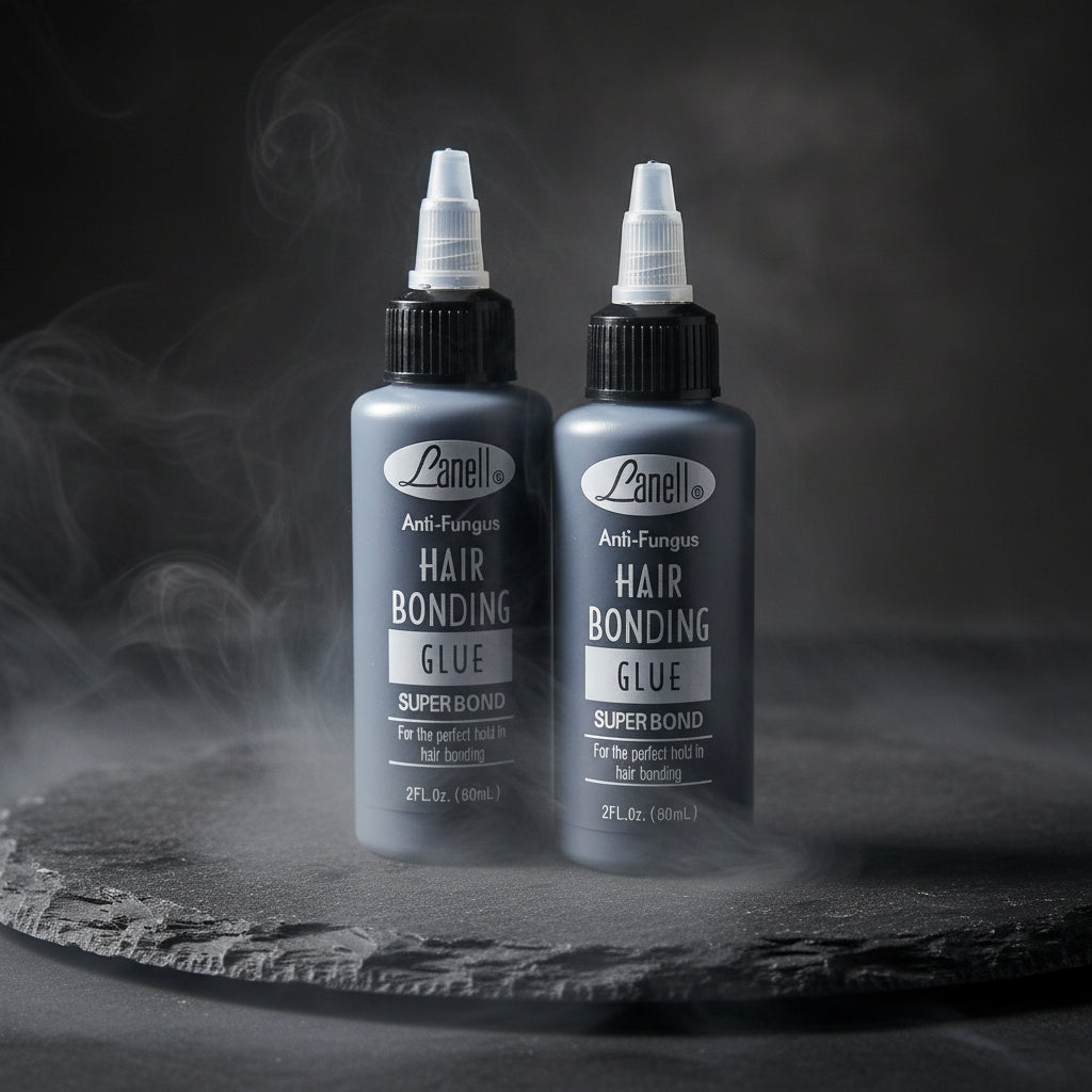 Lanell Black Hair Weaving Bond Glue – Adeziv Super Bond Anti-Fungic pentru Extensions & Peruci | 1oz / 2oz / 4oz
