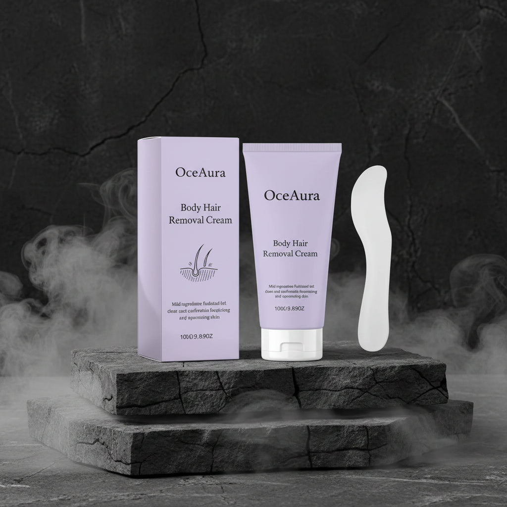Cremă Depilatoare Corp 100g – Blândă & Non-Iritantă cu Aloe & Glicerină | Picioare, Axile & Brațe