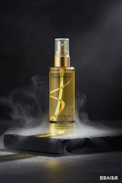 Spray Ulei Păr Anti-Frizz Parfumat – Ușor, Non-Gras, pentru Păr Vopsit & Permanent | Lungă Durată
