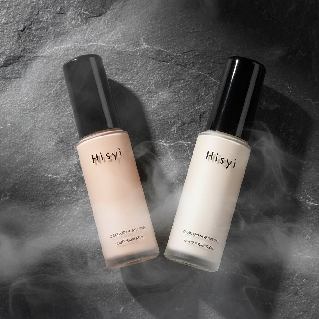 HISYI Fond de Ten Lichid 30ml – Acoperire Completă, Waterproof & Luminozitate | Oil-Control | CPNP