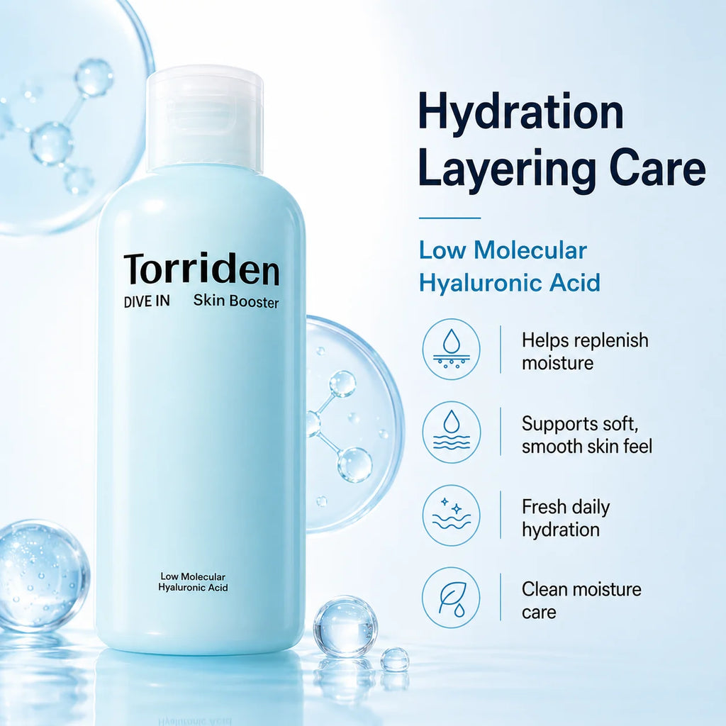 Torriden DIVE-IN Skin Booster cu Acid Hialuronic Low Molecular