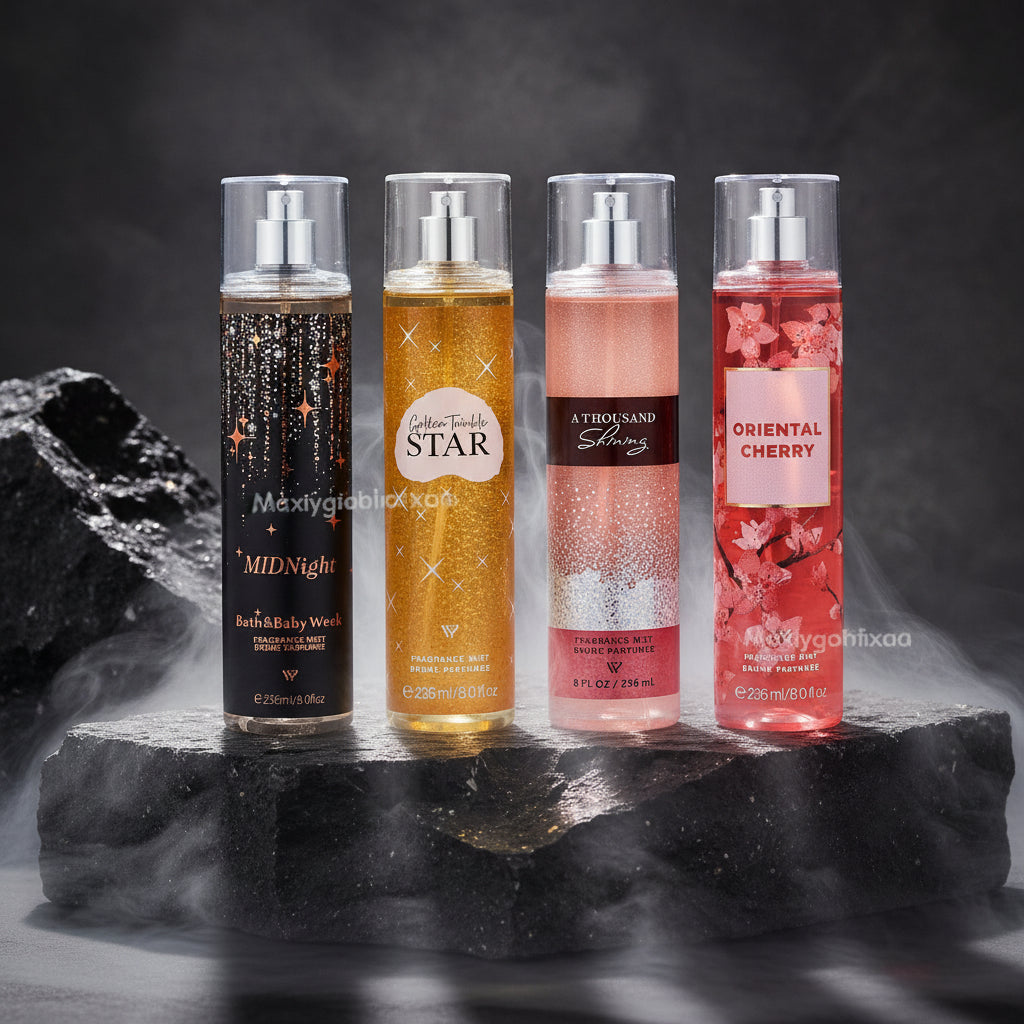 Spray de Corp Parfumat – Inspirație Victoria's Secret | 22 Arome Florale & Fructate | 236ml