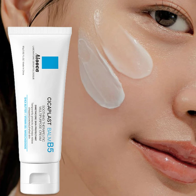 Vitamin B5 Barrier Repair Cream 80g – Cremă Reparatoare cu Niacinamidă | Hidratare, Calmare & Anti-Roșeață | Ten Sensibil & Uscat