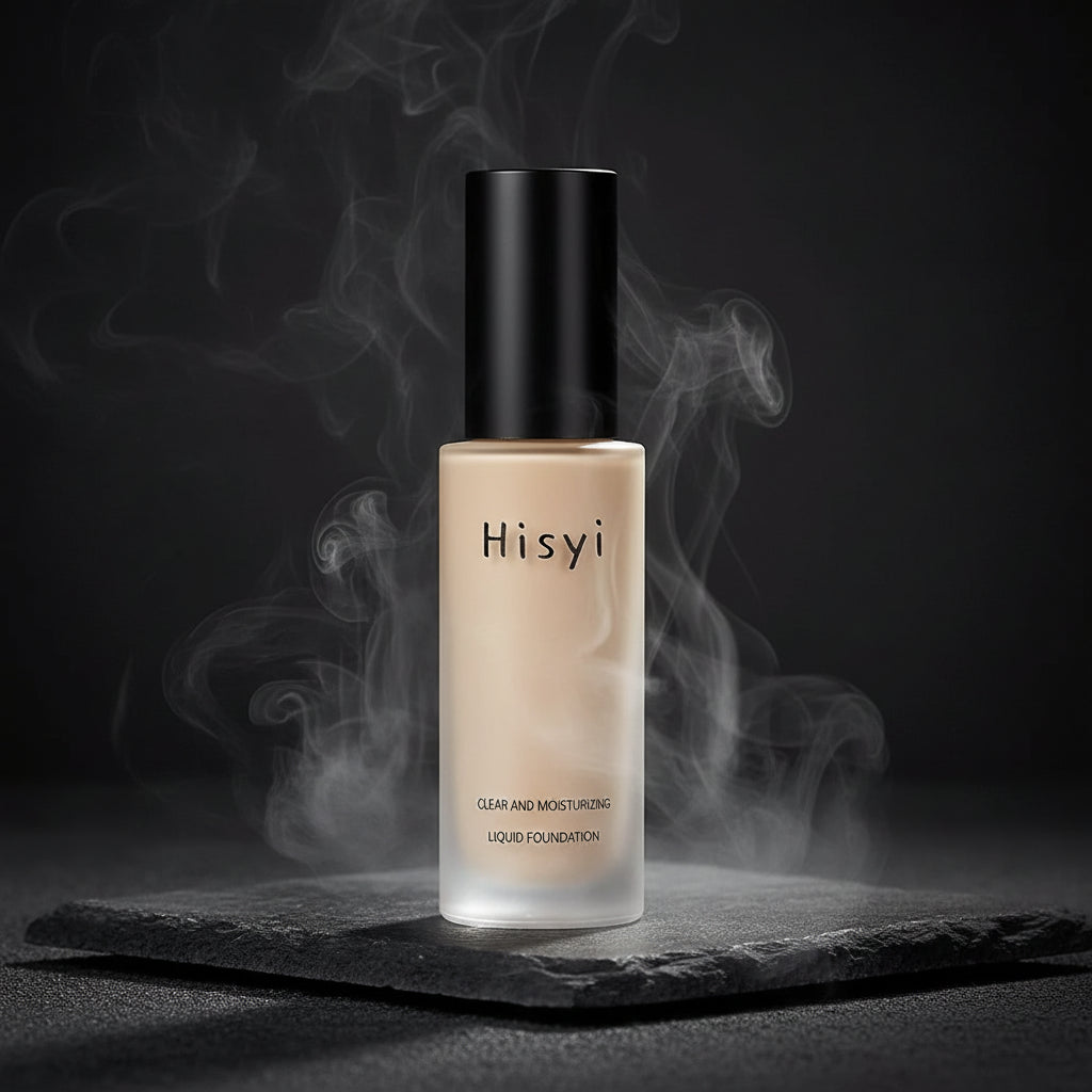 HISYI Fond de Ten Lichid 30ml – Acoperire Completă, Waterproof & Luminozitate | Oil-Control | CPNP