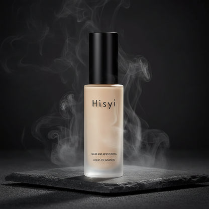 HISYI Fond de Ten Lichid 30ml – Acoperire Completă, Waterproof & Luminozitate | Oil-Control | CPNP