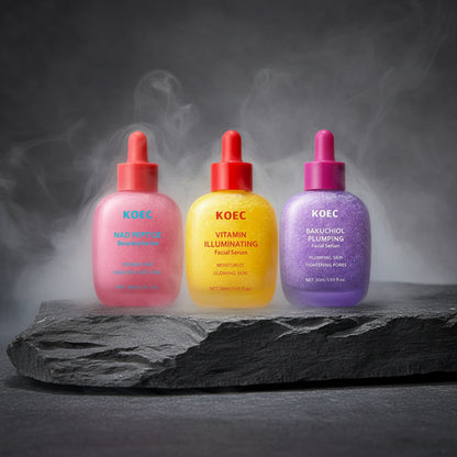 KOEC Bakuchiol Plumping Capsule Cream – Fermitate, Hidratare & Lumină | Alternativa Naturală la Retinol