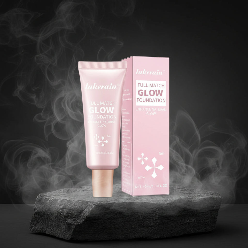 Lakerain Glow Foundation Illuminator 40ml – Fond de Ten Lichid cu Efect Glow | 4 Nuanțe | Multi-Purpose