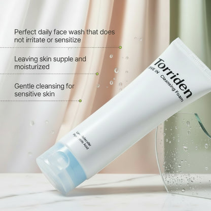 Torriden Dive-In Hyaluronic Acid Cleansing Foam – Gentle & Hydrating Wash