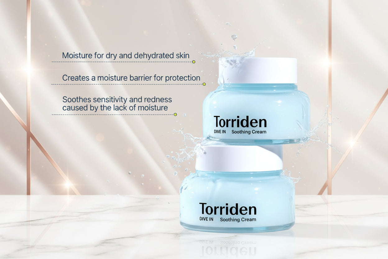 Torriden Dive-In Low Molecular Hyaluronic Acid Soothing – 3-Pack Hydration Set