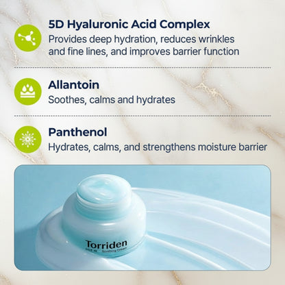 Torriden Dive-In Hyaluronic Acid Soothing Cream – Deep Hydration & Repair