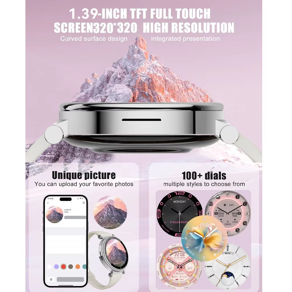 X6 Pro Sports Smart Watch Woman Man Smartwatch BT Call Message Notification AI Voice Assistant Watches for Android IOS