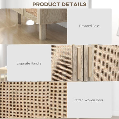 Modern Sideboard Buffet Cabinet – Kitchen & Coffee Bar Storage