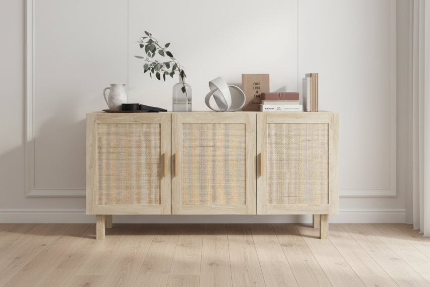 Modern Sideboard Buffet Cabinet – Kitchen & Coffee Bar Storage