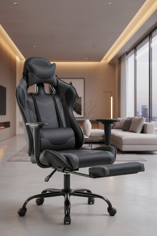 High Back Ergonomic Gaming & Office Chair – Adjustable Comfort