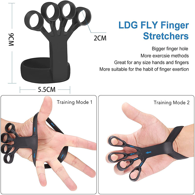 Silicone Finger Grip Trainer – Hand Strengthener & Arthritis Relief