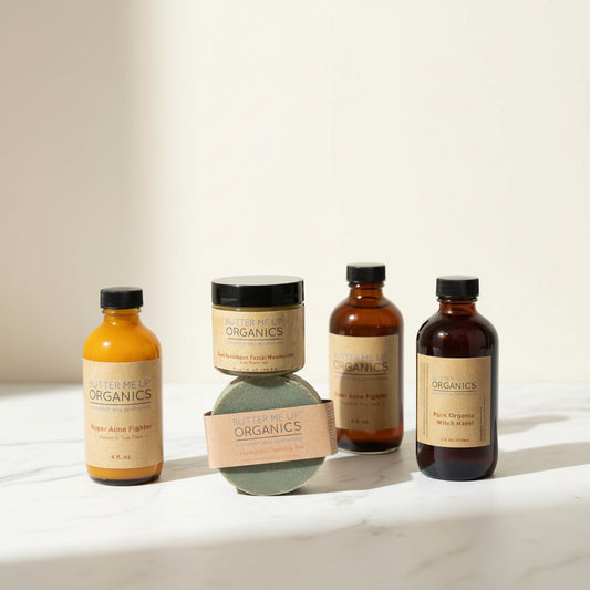 Organic Acne Bundle – Natural Skincare Solution for Clear Skin