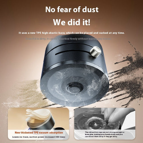 Magnetic Foldable Vacuum Car Phone Holder – Adjustable Mount