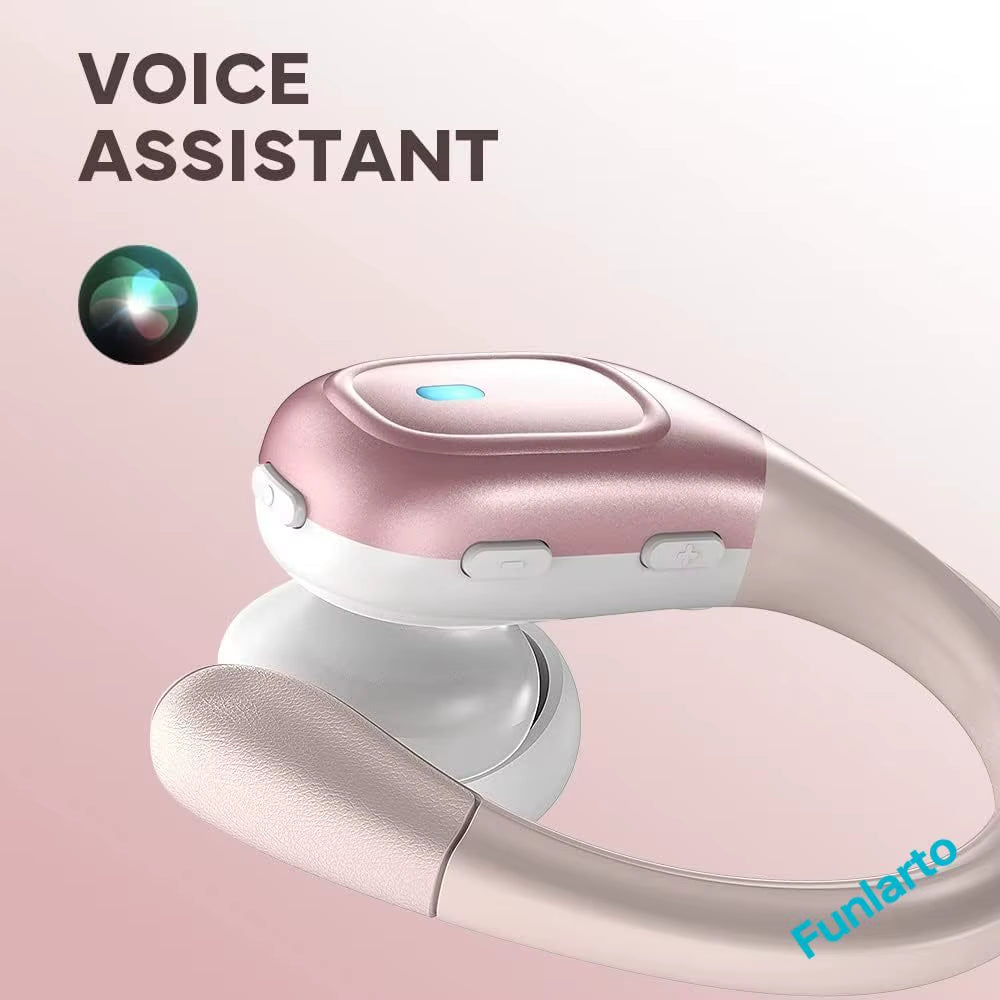 Sport Bluetooth 5.3 Earphones Earhook Headphones IPX7 Waterproof Wireless Earbuds 75 Hrs with LED Power Display Physical Buttons