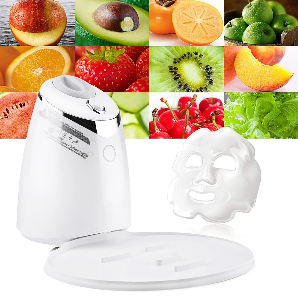 Vegetable Face Mask Machine Vegetable Fa Natural Collagen Fruit Face Mask Machine Beauty Facial Space Mask