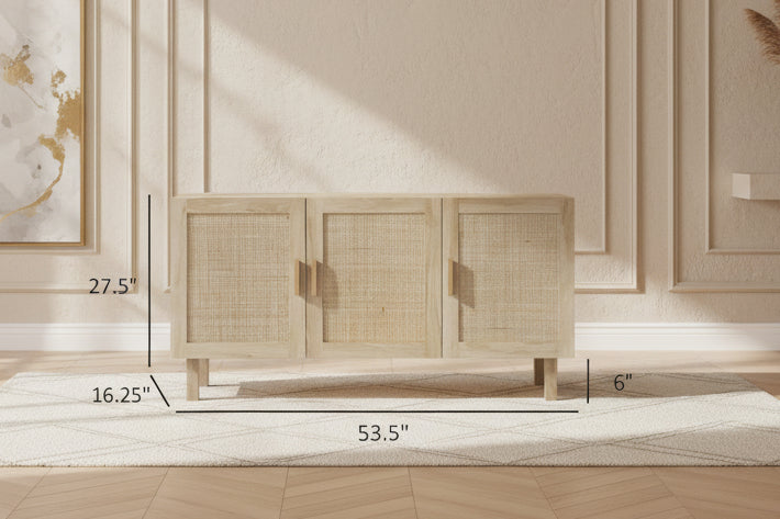 Modern Sideboard Buffet Cabinet – Kitchen & Coffee Bar Storage