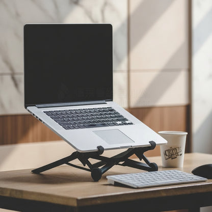 Adjustable Portable Laptop Stand – Ergonomic Computer Riser