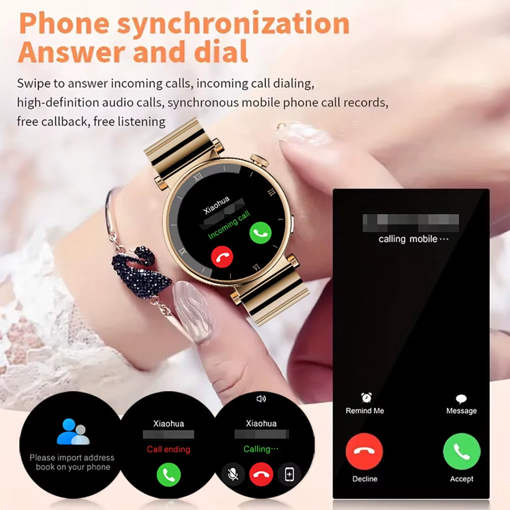 X6 Pro Sports Smart Watch Woman Man Smartwatch BT Call Message Notification AI Voice Assistant Watches for Android IOS