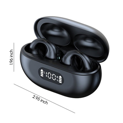 AirFit™ 5.3 Bluetooth Open-Ear Clip Earbuds with Earhooks