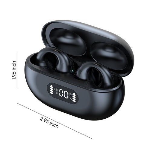 AirFit™ 5.3 Bluetooth Open-Ear Clip Earbuds with Earhooks