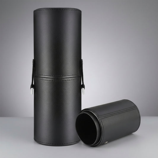 EleganceCase™ PU Leather Makeup Brush Holder Organizer